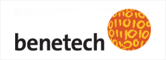 A logo of Benetech